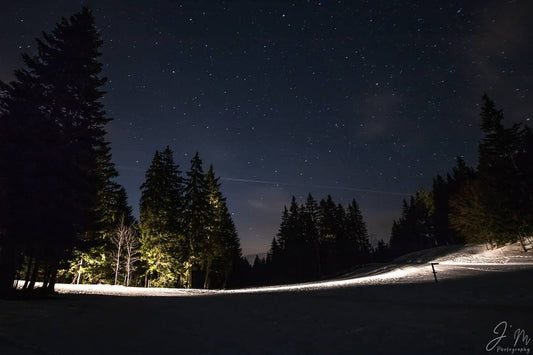 La neige se pose toujours au sommet